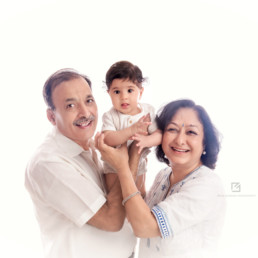 Baby Portrait with Grandparents