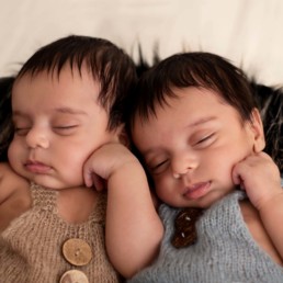 Newborn Posing Ideas for Twins Photo Shoot
