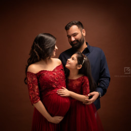 Maternity Portrait with Family