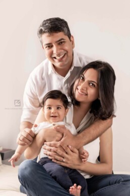 Indoor Family Photo Shoot with a Toddler, Delhi