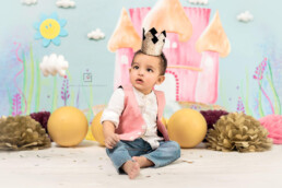 Prince Theme Baby Photo Shoot at Home