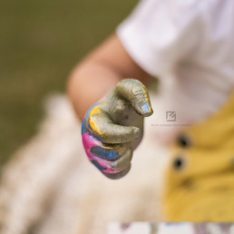 Paint Party Colorful Hands