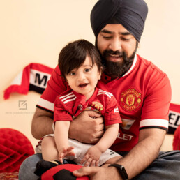Manchester United Baby Photoshoot Theme